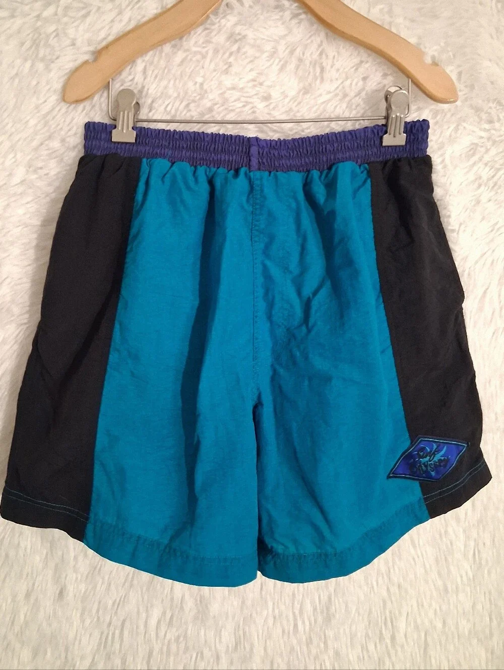 Vintage Mens Swim Shorts Medium Surf Odyssey